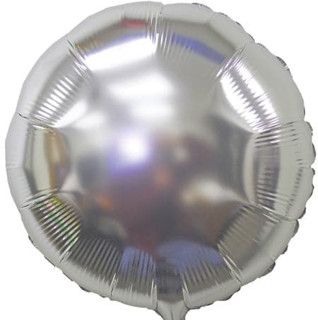 Round Silver Foil Balloon